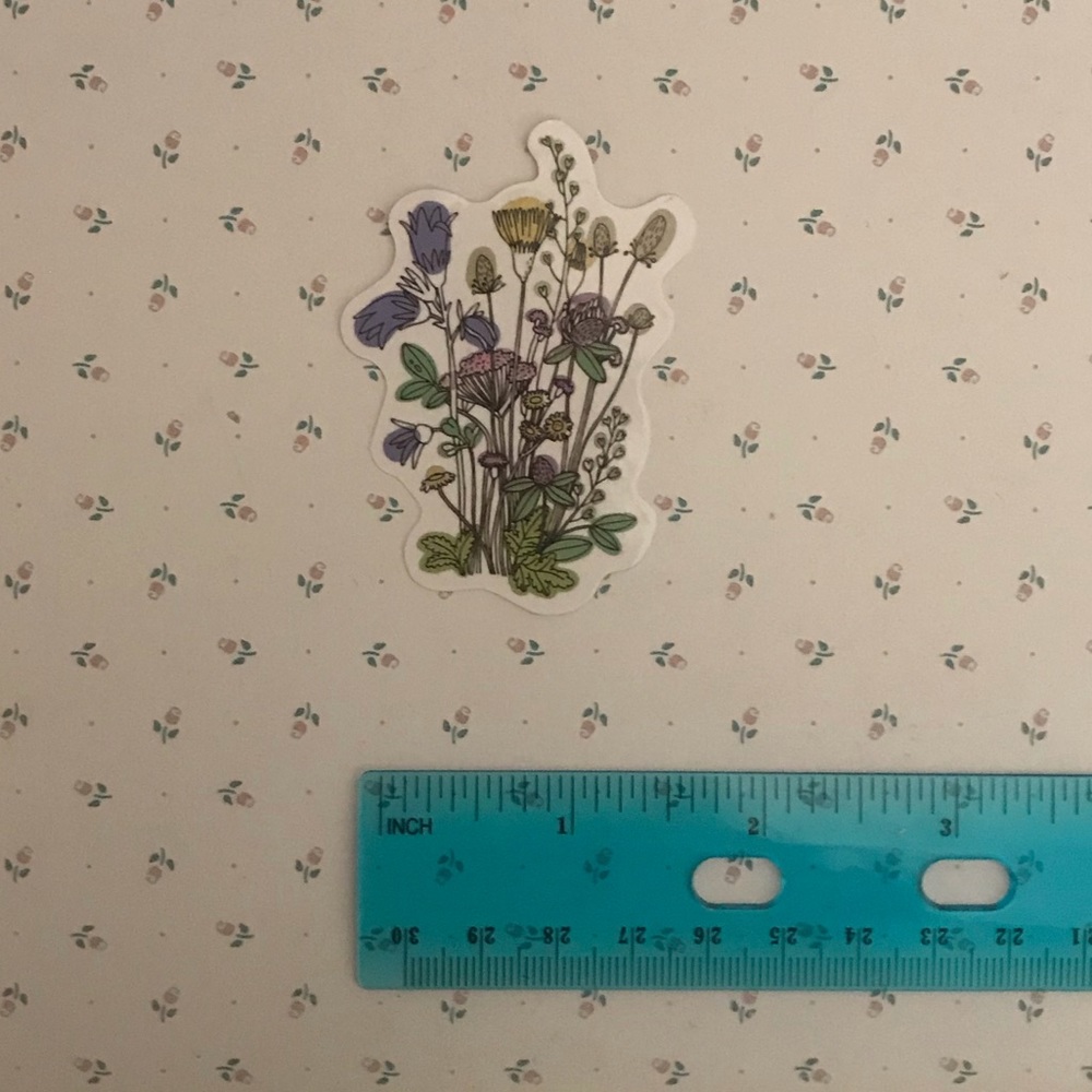Flower Sticker - Picture 3 of 3